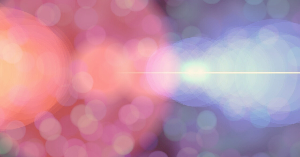 抽象的な光の画像