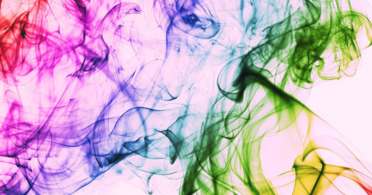 抽象的な煙の画像イメージ